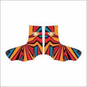 Spandex Design Sublimation Impression à la mode Spat Youth Player American Spats Football Soccer Cleat Covers - Product Image 6