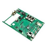 Le fabricant de circuits imprimés double face de haute qualité assemble un prototype imprimé personnalisé professionnel avec une carte de circuit électronique