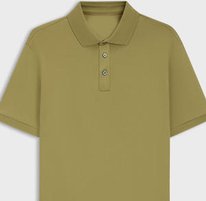 Polo de manga corta para hombre de último diseño de alta calidad, Polo de secado rápido sin costuras, transpirable, elástico, polos personalizados, camiseta polo - Product Image 2