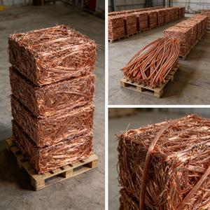 Fil de cuivre pur, déchets de fil de cuivre, fil de cuivre propre et brillant pour le traitement - Product Image 3