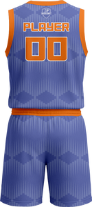 Uniforme de Baloncesto Hecho en Pakistán, Camiseta de Equipo y Pantalones Cortos de Sublimación, Uniforme de Baloncesto con Color Personalizado - Product Image 2