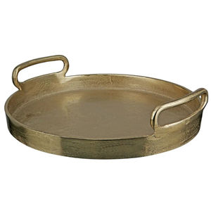 ถาดทรงกลมพร้อมที่จับตกแต่งโต๊ะสําหรับบ้านและเครื่องครัวคุณภาพดีที่สุดโรงแรมWareถาดเสิร์ฟ - Product Image 1