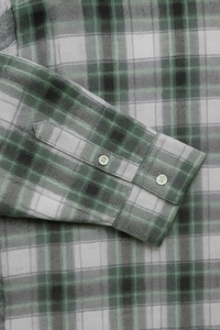 เสื้อเชิ้ตลายตารางแบบสบายๆ - สไตล์ดีไซเนอร์สำหรับใส่ทำงานหรือพักผ่อน ผลิตจากผ้าฝ้ายพิมพ์ลายดิจิทัล มีจำหน่ายหลายขนาด - Product Image 2