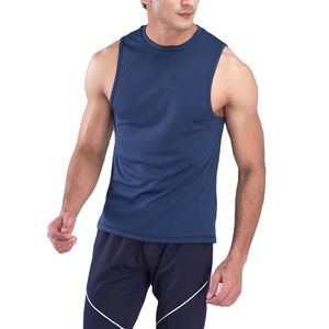 Débardeur de sport d'été pour hommes Nouveau design Respirant Fitness Workout Vest Sleeveless for Running Gym Sports Workout Clothing - Product Image 1