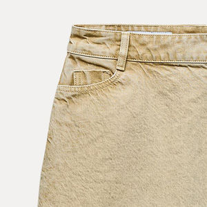 Jupe en jean à paillettes tendance pour femmes, entièrement personnalisable, légère, facile à porter, respirante, confortable, matière durable - Product Image 4