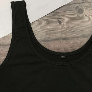 Débardeur sans manches pour femme, col carré ajusté, ourlet incurvé, en coton peigné 100% ringspun, personnalisable avec impression - Product Image 3