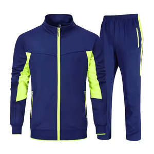 Conjunto Deportivo de Dos Piezas para Hombre, de Alta Calidad, Transpirable, para Invierno, Gimnasio, Fitness, Sudadera con Capucha y Pantalones, Poliéster/Algodón, con Cierre - Product Image 4