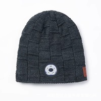 Cuffia Unisex Bluetooth cuffia cuffia cuffia con cuffia musica LED altoparlanti incorporati e microfono auricolari per la corsa escursionistica Sport