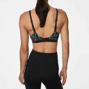 El Mejor Producto, Sujetador Deportivo con Logotipo, Push-Up, Resistente a Impactos, Top Deportivo para Correr, Ejercicio, Yoga, Fitness, Top Acolchado para Gimnasio, Sujetador Deportivo para Mujer - Product Image 2