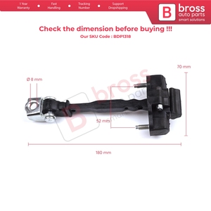 สายรัดจำกัดการเปิดประตูหน้า BDP1318 สำหรับ 208 e-208 Corsa F Corsa-e ปี 2019 ขึ้นไป 9823211180 - Product Image 5