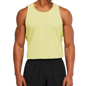 เสื้อกล้ามออกกำลังกายผ้าโพลีเอสเตอร์ผสมอีลาสเทน หนา 180 กรัม สำหรับเล่นกีฬา เพาะกาย ขายส่งจากโรงงาน - Product Image 6