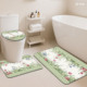 Custom Printed <b>Mat</b> <b>Bathroom</b> Rug <b>Set</b> for <b>Bathroom</b> Non-Slip Shower Curtain Bath <b>Mat</b> - Product Image 1
