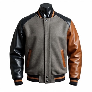 Veste de baseball universitaire personnalisée de haute qualité pour hommes vestes d'extérieur durables de l'université - Product Image 2