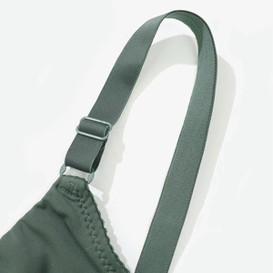 Sujetador de Copa Grande y Cómoda, Sin Costuras y Transpirable, de Copa Completa, Color Sólido con Pegamento de Gelatina, Inalámbrico y de Talla Grande para Mujer - Product Image 3