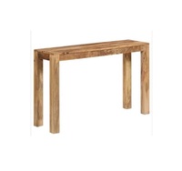 Dernière collection de meubles modernes Table basse ronde en bois massif avec pieds en métal noir