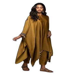 Pashmina ชุดเดรสสำหรับเจ้าสาว,ชุดสำหรับงานปาร์ตี้ผ้ากำมะหยี่ลายซาตานสำหรับฤดูหนาวและเดรสชุดงานปากีสถาน - Product Image 1