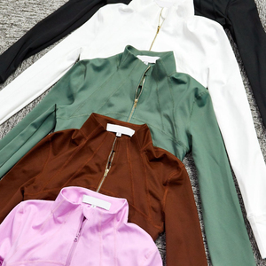 Costume à rayures décontracté pour femmes Meilleur multi-poches Manches longues Taille haute Fermeture éclair Hoodies Pantalon Femme Lady Deux pièces Ensembles pour femmes - Product Image 2