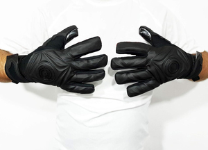 Gants de gardien de but en latex, doigts entiers, imperméables, respirants, pour entraînement sportif professionnel en extérieur, fermeture à lacets - Product Image 3