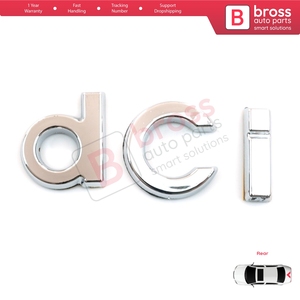 BSP583โลโก้ DCI บูตด้านหลังป้ายโลโก้สำหรับ Megane 3 CLIO 3 4 CAPTUR 1 Scenic 3 Fluence Koleos twingo lodgy 848907254R - Product Image 4