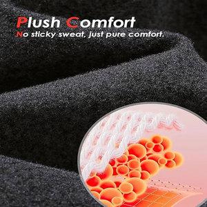 เสื้อสเวตเตอร์ระบายอากาศกันลมผ้าโพลีเอสเตอร์/ ผ้าฝ้ายถักแขนยาวสำหรับผู้หญิงฤดูใบไม้ร่วงแบบกำหนดเอง - Product Image 3