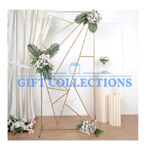 ซุ้มโค้งประกอบสวนโลหะ,ซุ้มแต่งงานดอกไม้สำหรับตกแต่งเวทีงานแต่งงานพร็อพแต่งงานแบบอังกฤษและอเมริกัน - Product Image 1