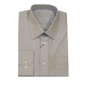 Nueva llegada personalizar hombres moda camisa verano casual color sólido manga larga camisa para hombres vacaciones - Product Image 3