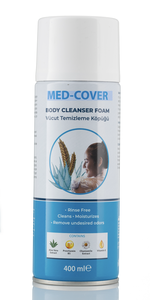 Espuma Limpiadora Corporal 3 en 1 Sin Enjuague Best Seller Med Cover, Hidratante y Refrescante para Todo Tipo de Piel, Adultos - Product Image 3
