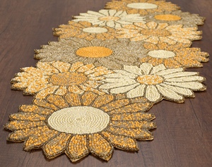 Camino de mesa de Color sólido de último diseño para bodas, fiestas de cumpleaños, banquetes, decoración, caminos de mesa con cuentas - Product Image 5