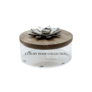 Caja dulce de base de trabajo de madera y fregona de calidad superior para bodas, fiestas, festivales, embalaje de regalo con trabajo de diseño decorativo - Product Image 2