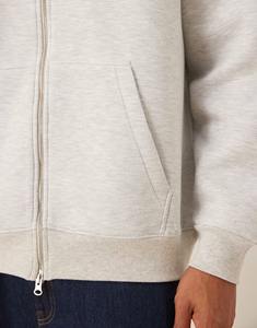 Sudadera Oversize Desgastada de Algodón 100% de Alto Gramaje con Acabado Deshilachado para Hombre y Mujer, Estilo Urbano, Venta al por Mayor, Moda Vanguardista - Product Image 3