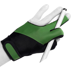 Gants de billard de bonne qualité avec logo personnalisé en gros pour les tireurs de billard gant de billard gants à trois doigts - Product Image 2