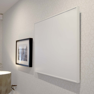 Chauffage infrarouge mural/plafond intelligent à cristaux de carbone 720W écoénergétique avec protection contre la surchauffe et design encadré en aluminium - Product Image 1