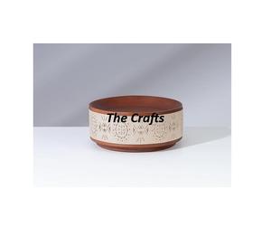 Tazón de madera para servir con dátiles y chocolate de la mejor calidad, ideal para bodas y uso en la cena en casa. - Product Image 1