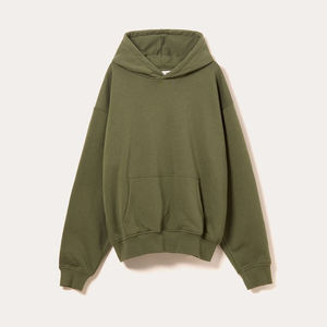 เสื้อฮู้ดแบบสวมศีรษะใส่ได้ทั้งชายและหญิงทรงหลวมมีฮู้ดผ้าคอตตอนเนื้อนุ่ม - Product Image 1