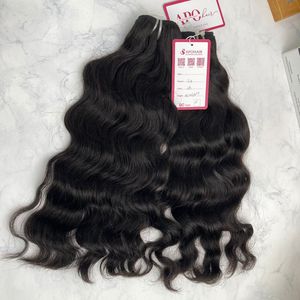 Venta al por mayor de la mejor calidad de color natural de la onda del cuerpo de la máquina de trama de extensiones de cabello humano - Product Image 4