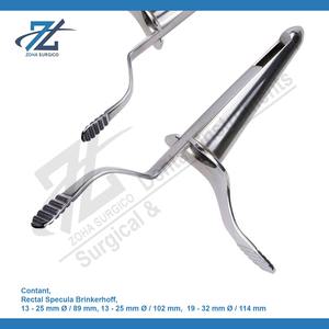 Brinkerhoff Rectal Speculum 13-25mm Dia / 89mm Instrumentos quirúrgicos Directo del fabricante Pakistán Base al por mayor - Product Image 3