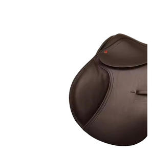 Venta caliente inglés carreras de caballos saltar sillín hecho a mano cuero marrón diseño ligero directo al por mayor para montar a caballo - Product Image 3