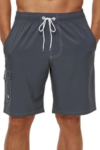 Short de plage d'été décontracté pour hommes 100% polyester maillots de bain doublure en maille maillot de bain pour hommes pour le sport bain décontracté - Product Image 5