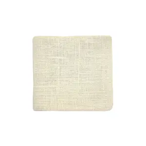 广泛使用的家纺环保LMC超白黄麻粗麻布面料，市场价格优惠