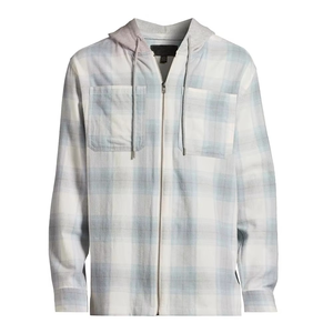 Nouveau design 2026 – Sweats à capuche 100 % coton pour hommes et femmes, décontractés, à manches longues, chauds, à carreaux, imprimés et zippés - Product Image 3