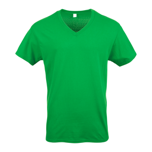 Camiseta de gran tamaño esencial atemporal, camisetas con cuello en V para hombres, camisetas multicolores de algodón orgánico para mujeres hechas en Vietnam - Product Image 3
