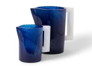 Handmade Resin Decorative Water <b>Pitcher</b> with Handle Eco-Friendly Dishwasher Safe for Serving Wine and Water - Product Image 3