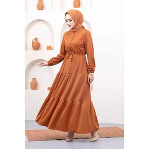 Robe hijab avec ceinture Tunnel Tan - Product Image 5