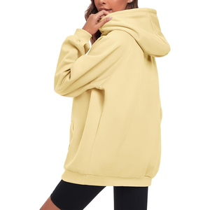 Sudadera con capucha personalizable para mujer Sudadera de lana de algodón coreano de tendencia en talla grande XS para tops de invierno - Product Image 5