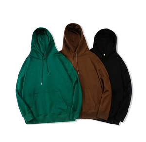 Approvisionnement d'usine personnalisé 380g goutte épaule 100% coton sweats à capuche unisexe haute qualité sweats à capuche vierges en vrac - Product Image 5