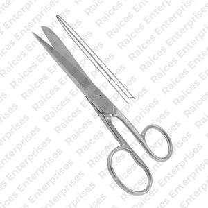 Instrumento médico de acero inoxidable de alta calidad, tijeras de vendaje Lister, tijeras de vendaje de grado quirúrgico en MOQ bajo - Product Image 1
