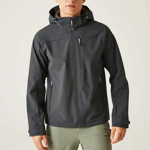 Veste Softshell de Voyage Imperméable Coupe-Vent Légère Chaude Durable Vêtement d'Extérieur Logo Personnalisé Pour Hommes Femmes Randonnée Quotidienne - Product Image 4