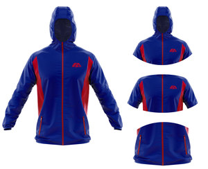 Men's High Quality 100% Polyester Rain Jacket Washable <b>Winter</b> <b>Sports</b> Wear Full Sleeve Hooded Water Resistance Puffer Jacket - Product Image 2