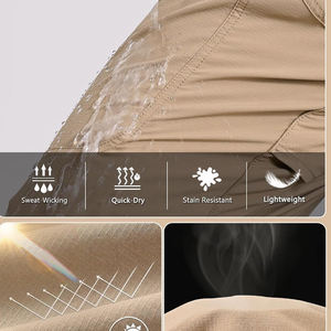 Servicio OEM de Etiqueta Privada Personalizada, Pantalones Cargo de Cintura Alta, Bordados, Impermeables, Resistentes al Viento, Transpirables, con Forro Polar de Tela Oxford - Product Image 4