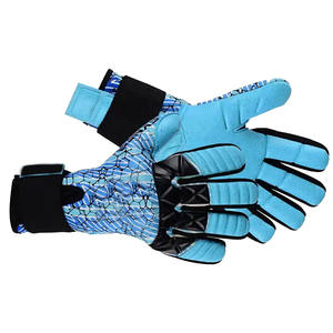 Gants de gardien de but de football pour jeunes, tendance 2024, en cuir respirant, antidérapants, évacuant l'humidité, protection - Product Image 3